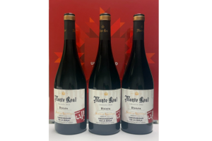 Caja de Vino con 3 Botellas de Crianza DOC Rioja