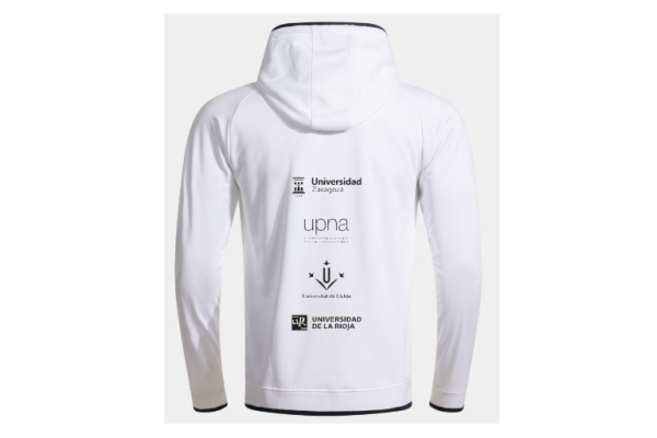 Sudadera Campus Iberus blanca