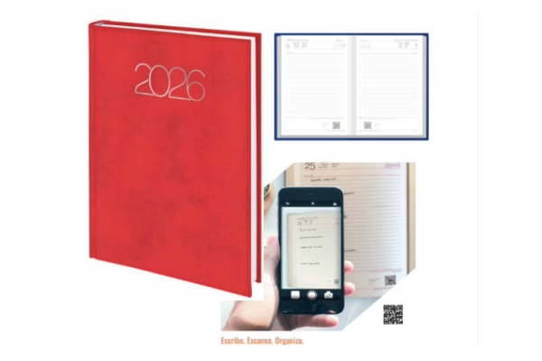 Proyecto Cambiar tamaño de imagen (5) Agenda Roja A5 UR 2026