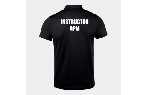 Polo negro instructor Grappling policial ¨Solo instructores¨ Agotado