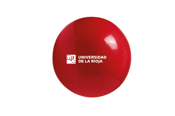 Pelota playa roja UR